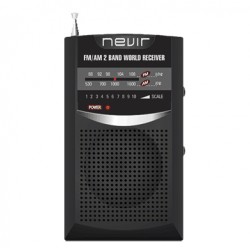 NEVIR NVR136N Bolsillo - Radio Portátil